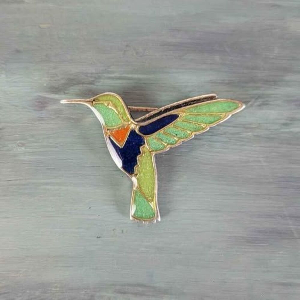 Carolyn Pollack Relios Hummingbird Pin 925